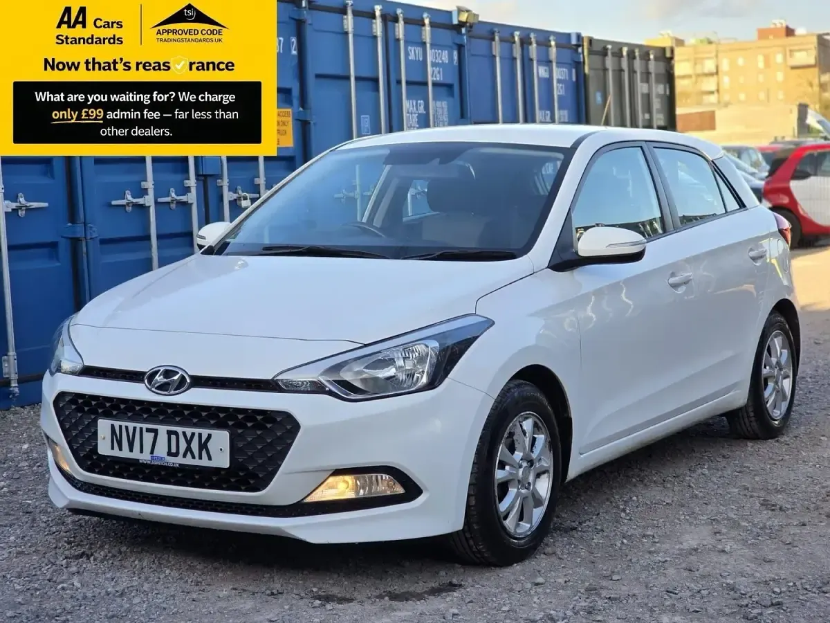 Used Hyundai i20 SE 100 HP (73 kW) 2017 White Hatchback