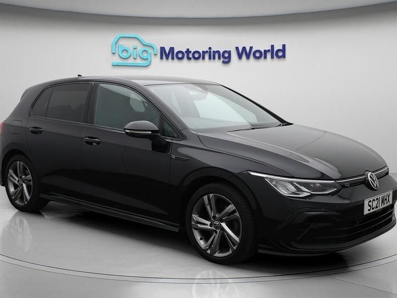 Black Used 2021 VW Golf VIII R-line Hatchback | £18,100 (Fair price) - Image 1/4