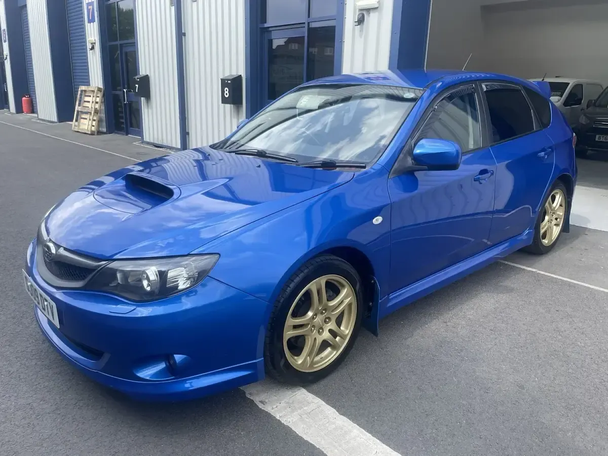 Used Subaru Impreza 2009 Blue Hatchback