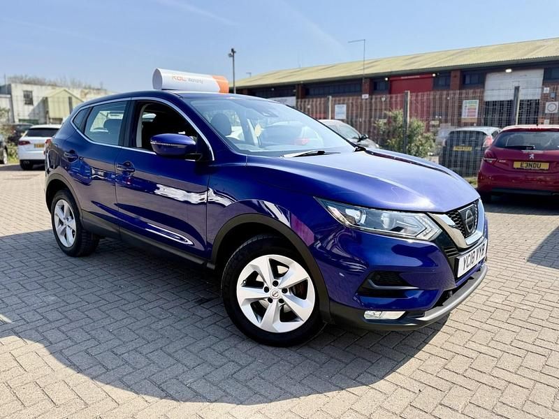 Used Nissan Qashqai Acenta 2018 Blue SUV