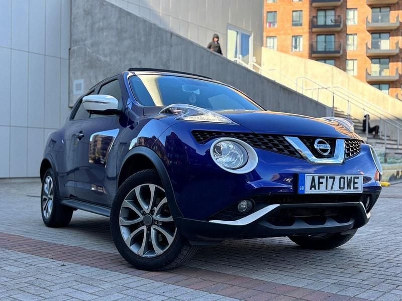 Used Nissan Juke Tekna 2017 Blue SUV