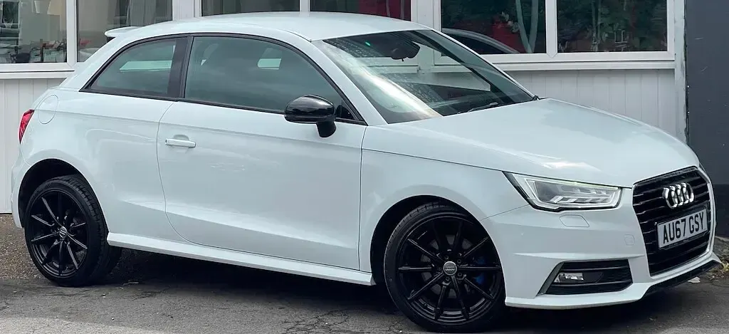 Used Audi A1 S-Line 125 HP (91 kW) 2017 White Hatchback