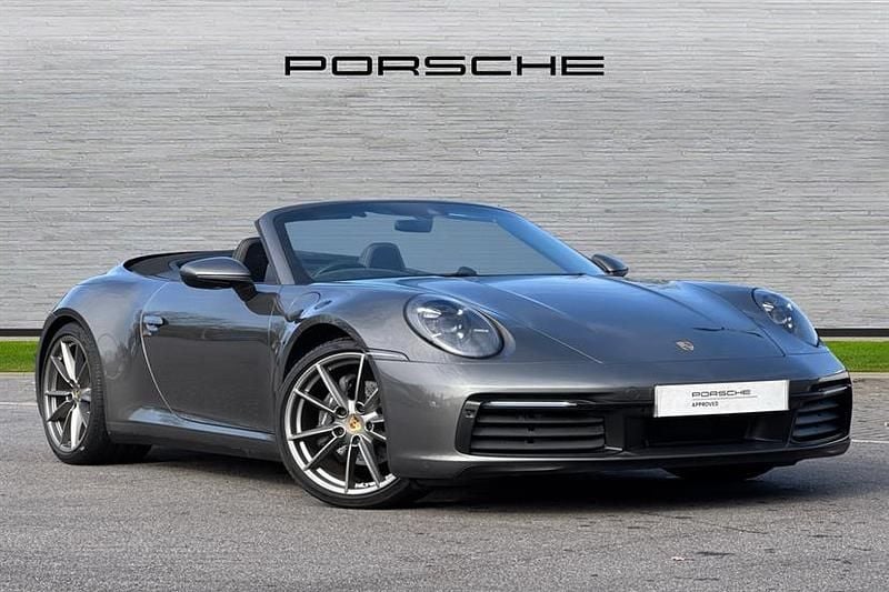 Used Porsche 911 385 HP (283 kW) 2020 Grey Cabriolet