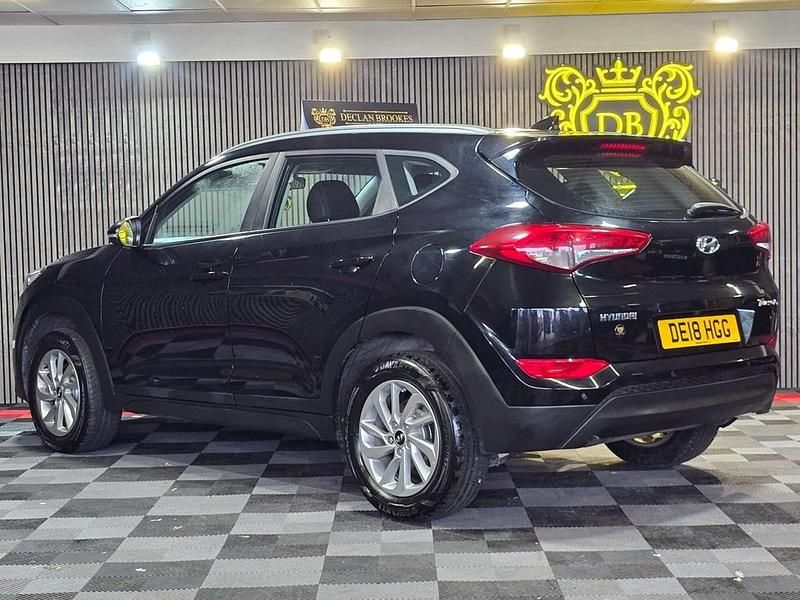 Używany Hyundai Tucson SE 177 KM (130 kW) 2018 Czarny SUV
