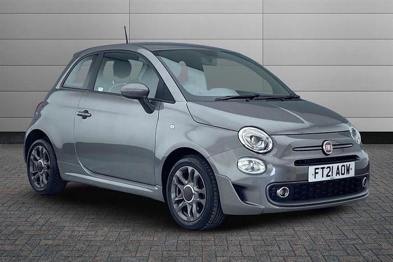 Grey Used 2021 Fiat 500 Sport Hatchback | £9,245 (Fair price) - Image 1/4