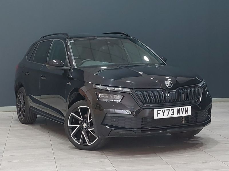 Black Used 2023 Skoda Kamiq Monte Carlo SUV | £21,698 (Fair price) - Image 1/4