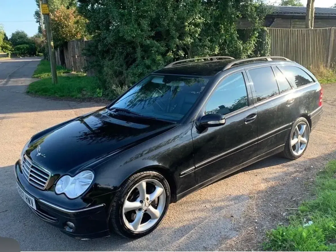 Used Mercedes C220 Avantgarde 2008 Black Estate