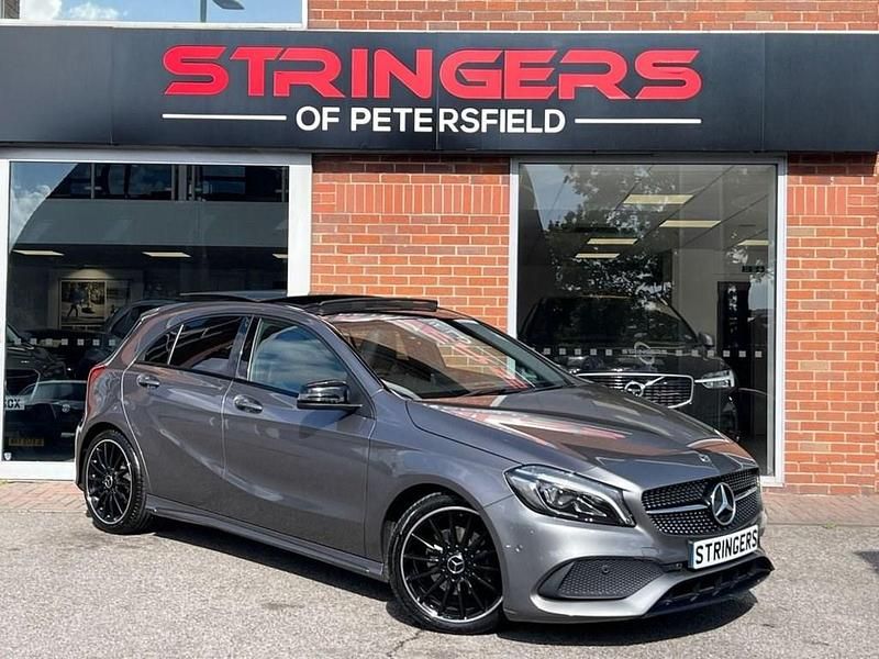 Grey Used 2018 Mercedes A200 AMG Line Premium Plus Hatchback | £14,500 (Fair price) - Image 1/4