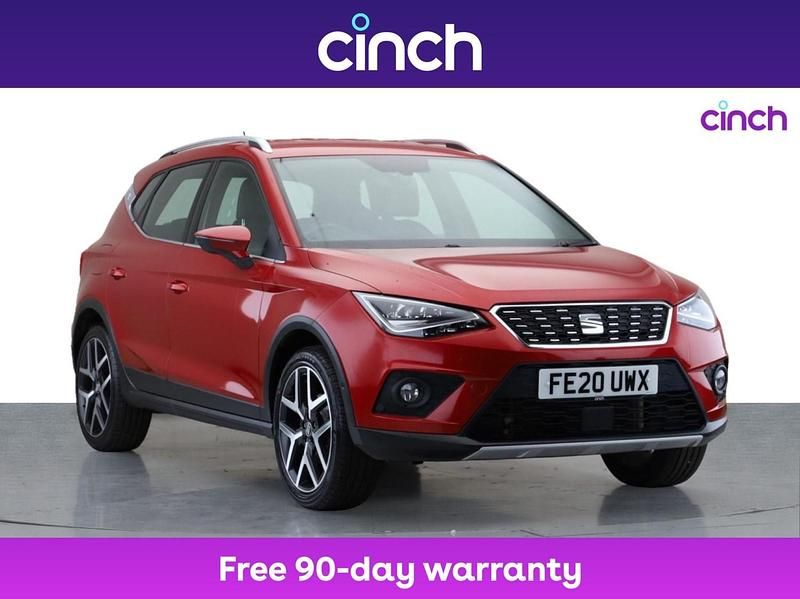 Red Used 2020 Seat Arona XCELLENCE Lux SUV | £15,099 (Fair price) - Image 1/3