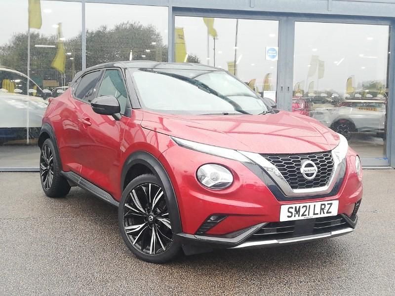 Red Used 2021 Nissan Juke Tekna+ SUV | £14,498 (A bit pricey) - Image 1/4