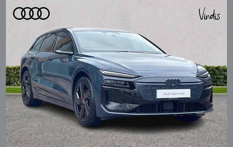 Blue Used 2025 Audi A6 e-tron Performance Estate | £49,346 - Image 1/4