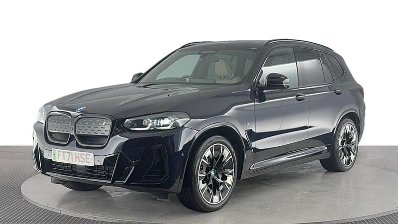 Black Used 2022 BMW iX3 M Sport SUV | £24,955 (Fair price) - Image 1/4