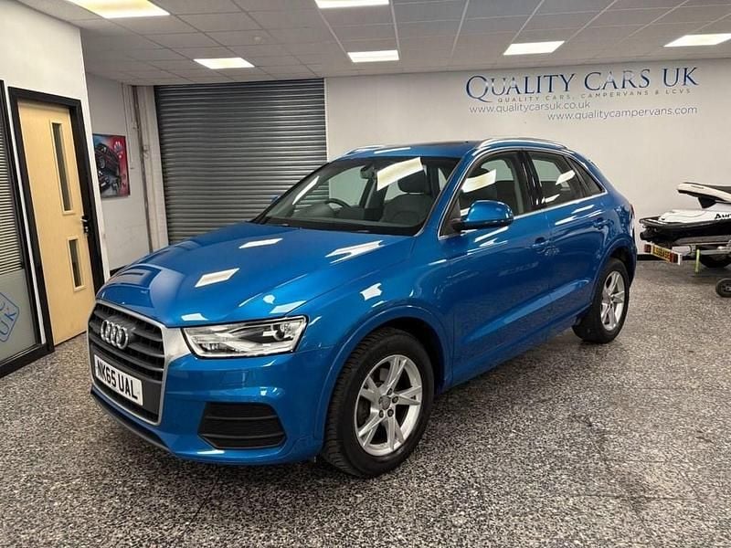 Blue Used 2015 Audi Q3 Business SUV | £11,499 (Good price) - Image 1/4