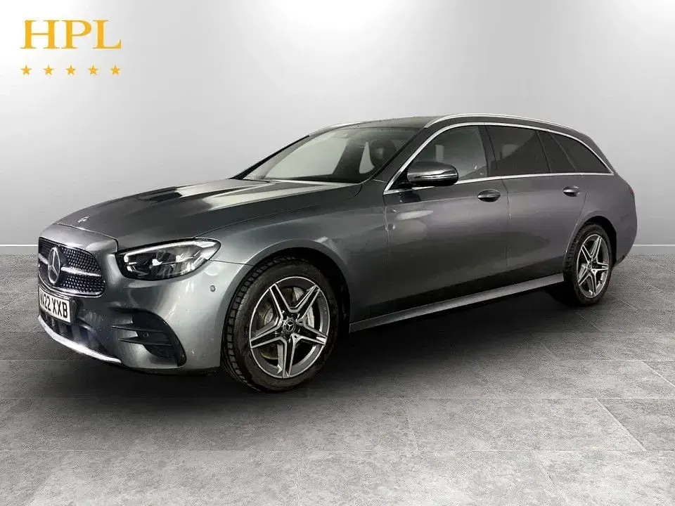 Used Mercedes E300 AMG line 306 HP (225 kW) 2022 Grey Estate