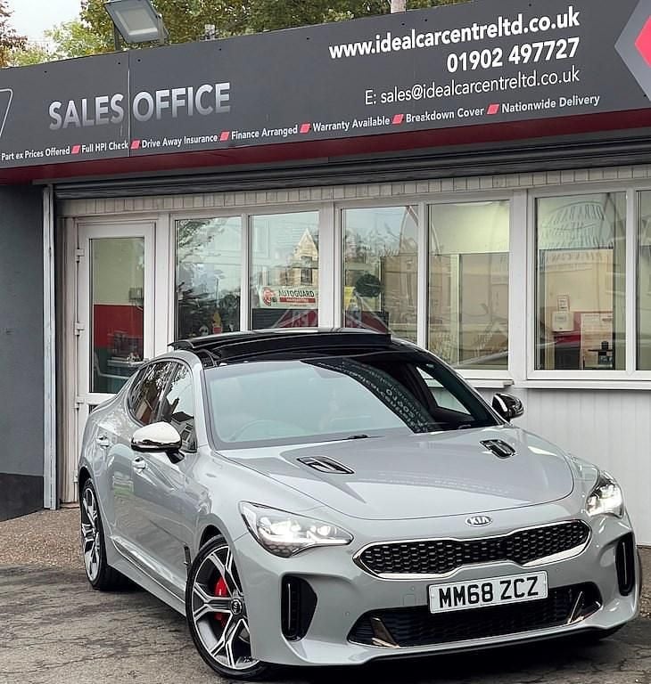 Grey Used 2019 Kia Stinger 3 Hatchback | £23,995 (Good price) - Image 1/4