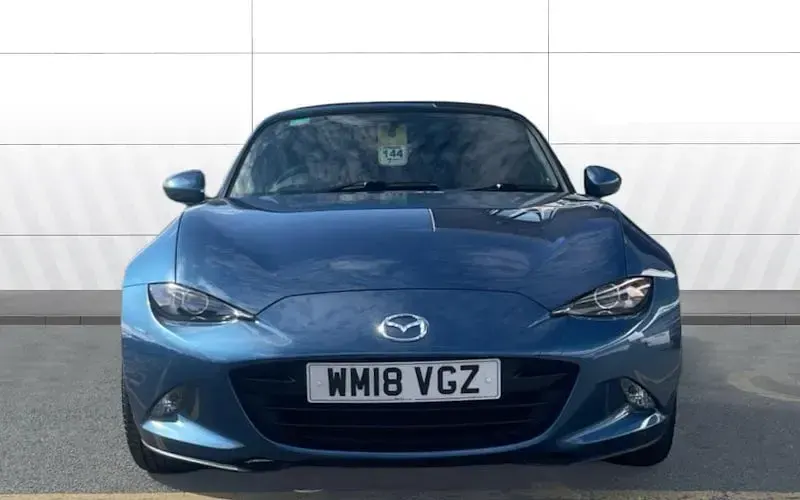 Used Mazda MX5 131 HP (96 kW) 2018 Blue Cabriolet