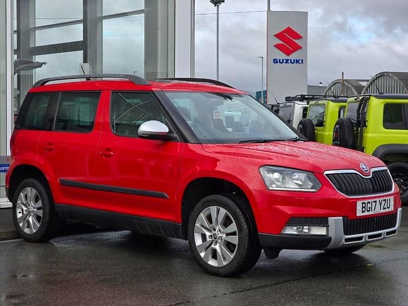Used Skoda Yeti Outdoor SE L 2017 Red SUV