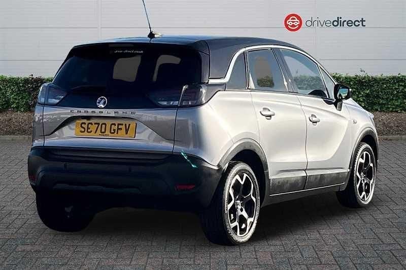 Used Vauxhall Crossland Elite 130 HP (95 kW) 2021 Grey SUV
