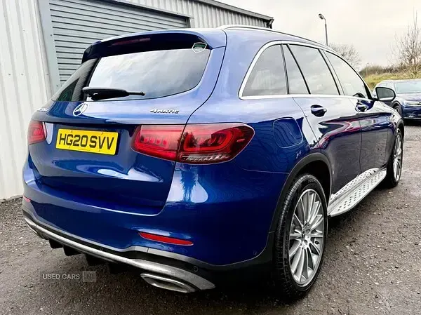 Used Mercedes GLC220 AMG Line Premium 194 HP (142 kW) 2020 Blue Estate
