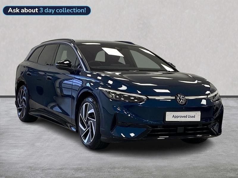 Green Used 2025 VW ID.7 Pro Sedan | £38,192 (Good price) - Image 1/4
