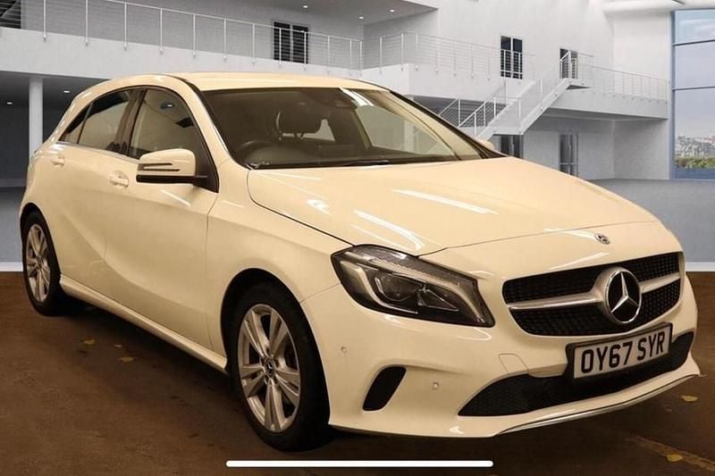 White Used 2017 Mercedes A160 Premium Hatchback | £8,350 (Fair price) - Image 1/1