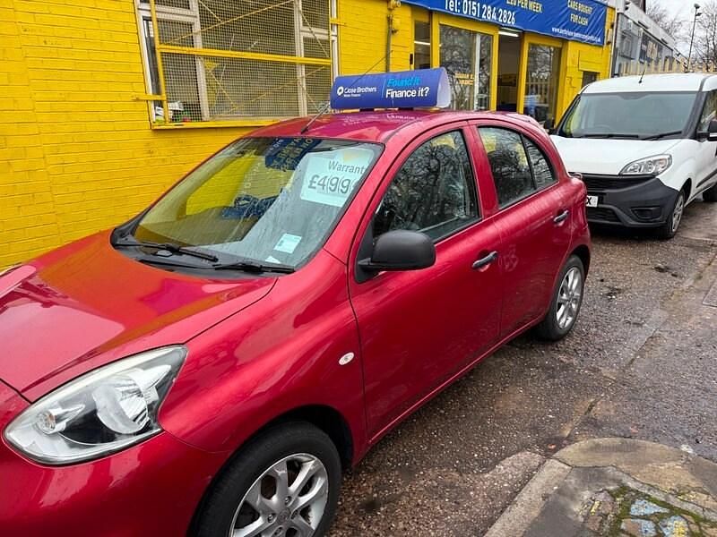 Used Nissan Micra 2016 Red Hatchback
