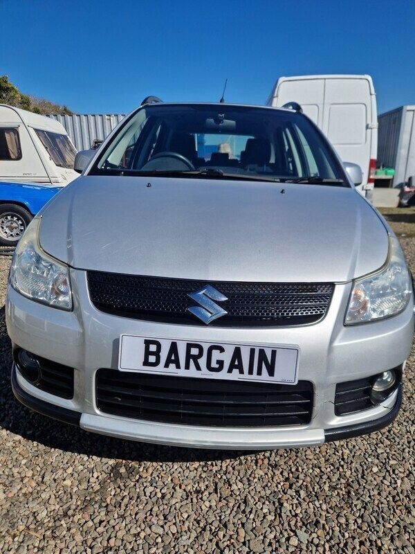 Silver Used 2008 Suzuki SX4 GLX Hatchback | £1,500 (Fair price) - Image 1/4