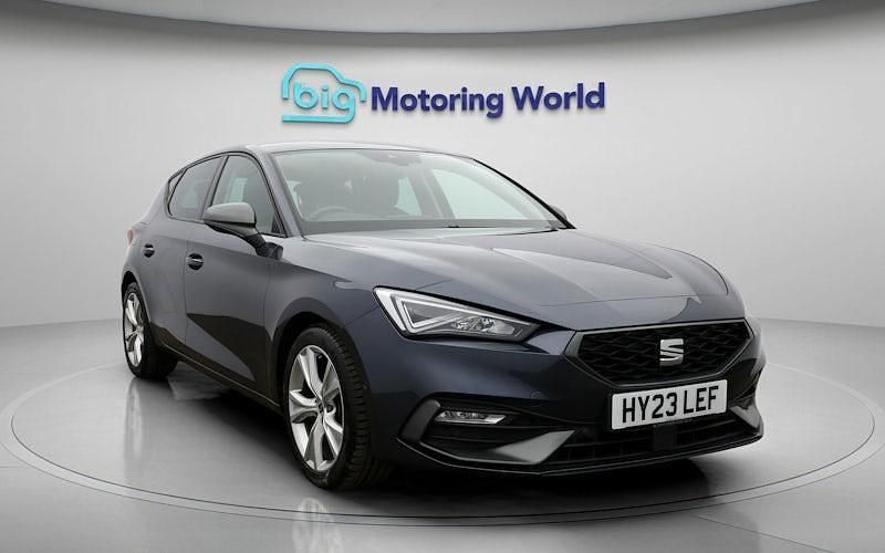 Used Seat Leon FR 131 HP (96 kW) 2023 Grey Hatchback