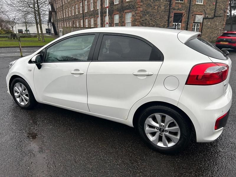 Used Kia Rio 2015 White Hatchback