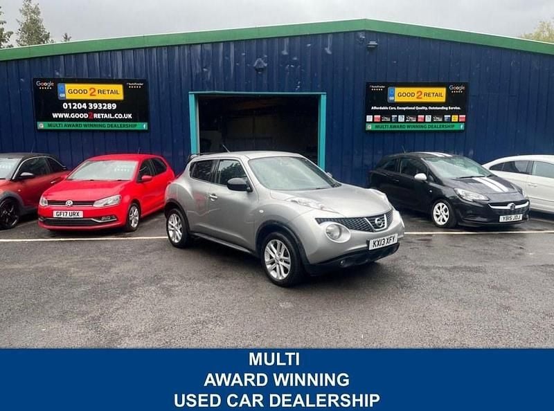 Silver Used 2013 Nissan Juke Acenta SUV | £3,295 (Good price) - Image 1/3