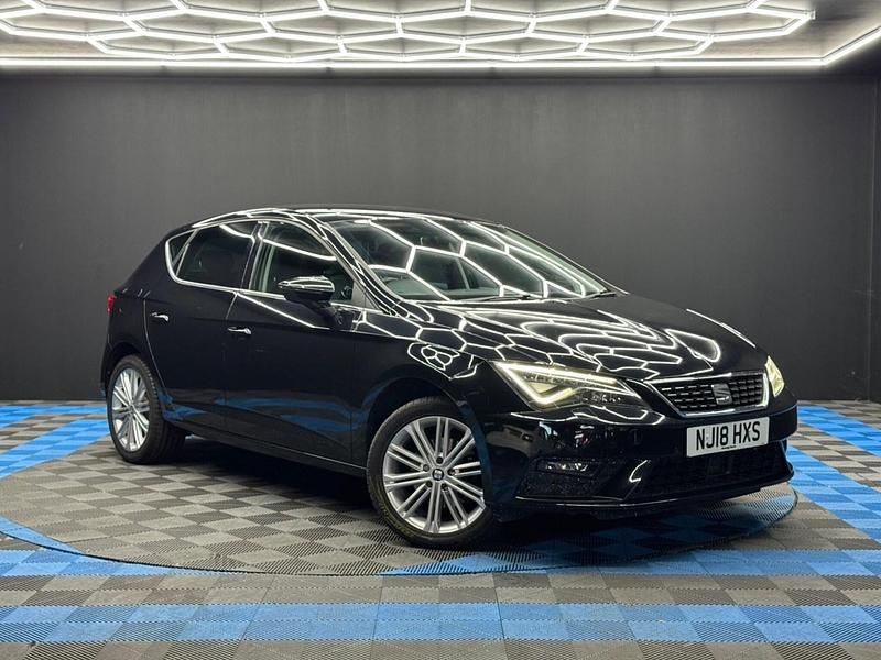 Black Used 2018 Seat Leon XCELLENCE Hatchback | £9,990 (Good price) - Image 1/4