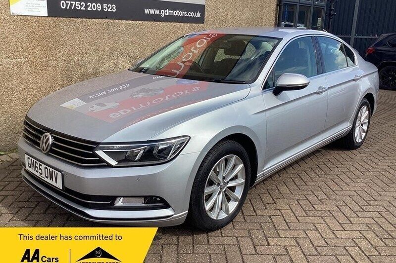 Silver Used 2015 VW Passat SE Sedan | £6,755 (Fair price) - Image 1/1