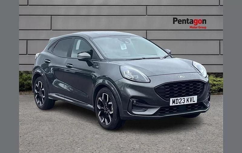 Magnetic grey Used 2023 Ford Puma ST-Line X SUV | £18,495 (Fair price) - Image 1/4