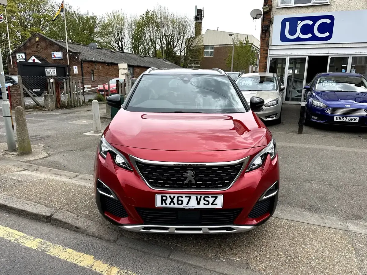 Second-hand Peugeot 3008 GT-line 130 CP (95 kW) 2017 Roșu SUV