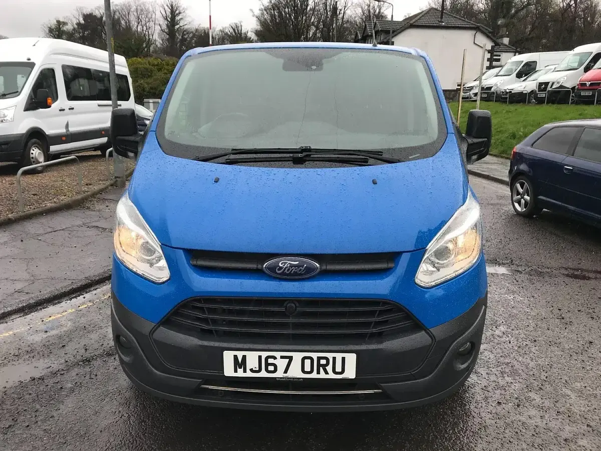 Used Ford Transit Custom Trend 130 HP (95 kW) 2018 Blue Van