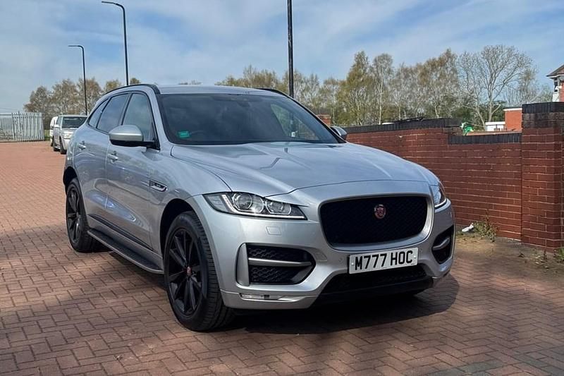 Silver Used 2018 Jaguar F-Pace R-Sport SUV | £17,995 (Fair price) - Image 1/1