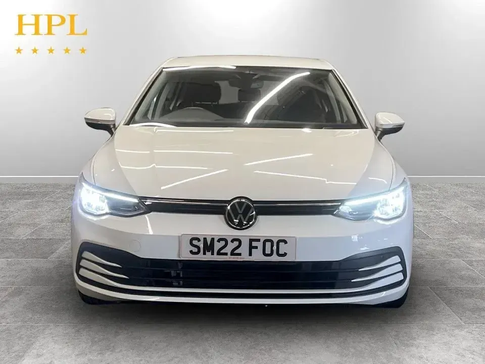 Used VW Golf VIII S 130 HP (95 kW) 2022 White Hatchback