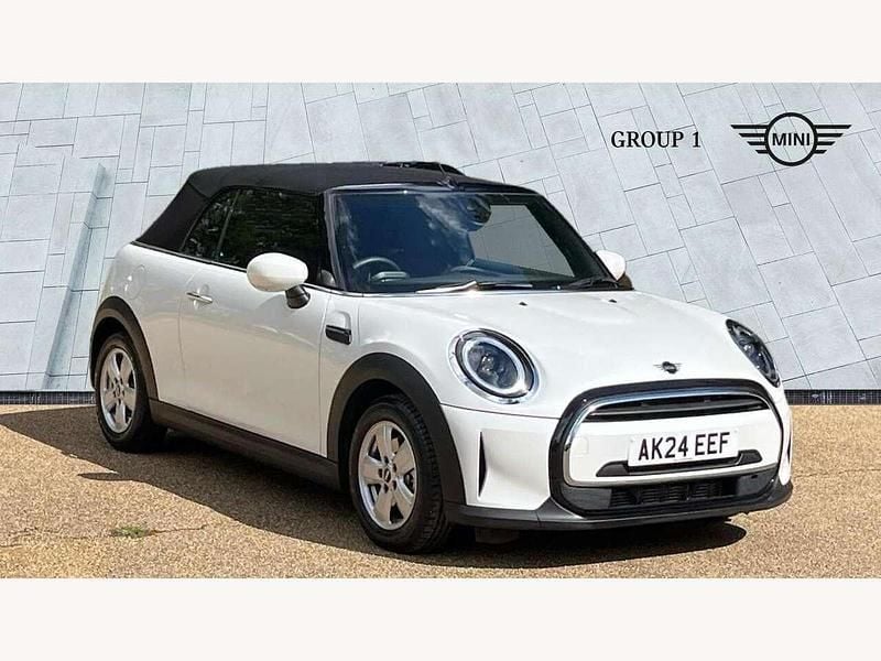 Nanuq white Used 2024 Mini Cooper Cabriolet Classic Cabriolet | £22,995 (Fair price) - Image 1/4