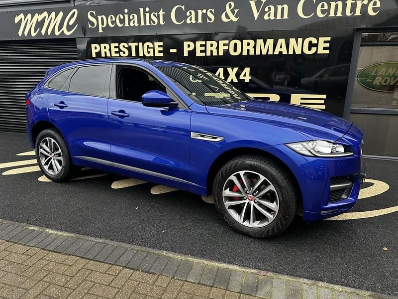 Used Jaguar F-Pace R-Sport 180 HP (132 kW) 2020 Blue SUV