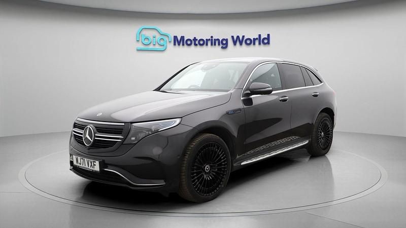 Used Mercedes EQC400 AMG line 300 kW (408 HP) 2021 Grey SUV