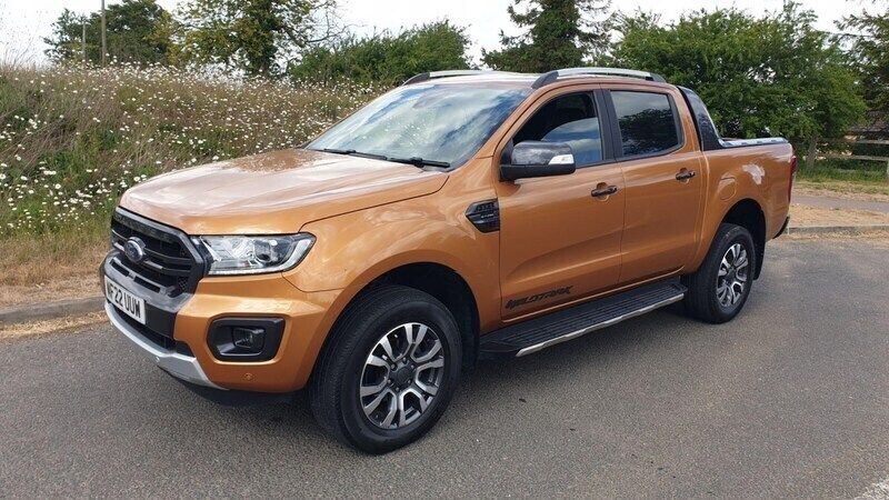 Orange Used 2022 Ford Ranger Wildtrack Pickup | £23,950 - Image 1/4