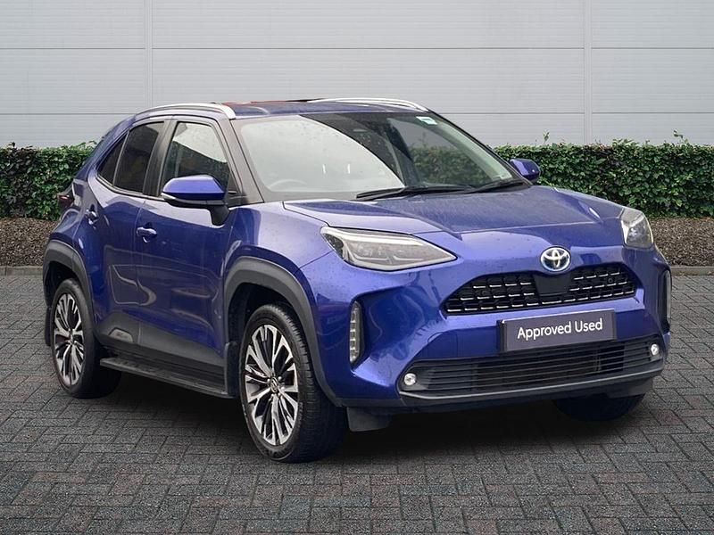 Used Toyota Yaris Hybrid 2022 Blue Hatchback