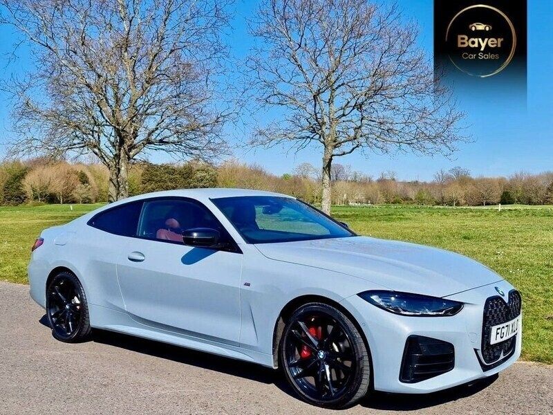 Grey Used 2021 BMW M440 M Sport Sedan | £30,985 (Fair price) - Image 1/4