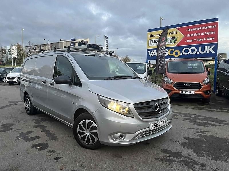 Silver Used 2020 Mercedes Vito Progressive Van | £13,495 (Fair price) - Image 1/4