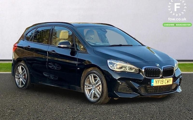 Black Used 2019 BMW 225 M Sport Hatchback | £13,399 (Fair price) - Image 1/4