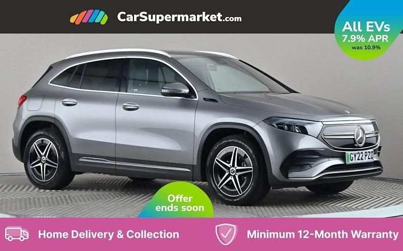 Grey Used 2022 Mercedes EQA250 AMG line SUV | £22,197 (Fair price) - Image 1/2
