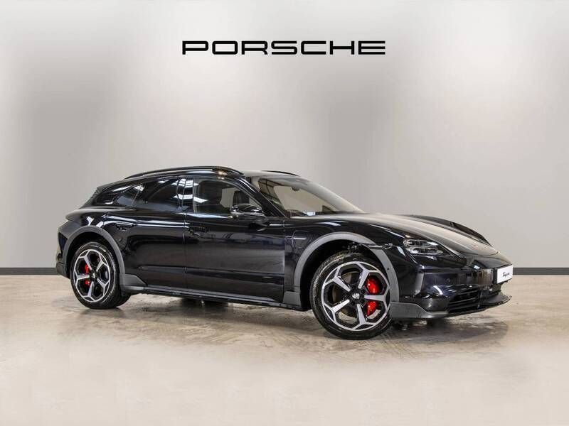 Jet black metallic New 2025 Porsche Taycan 4S Cross Turismo Sedan | £99,900 (Super price) - Image 1/4