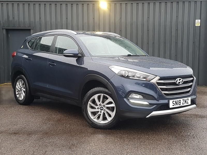 Blue Used 2018 Hyundai Tucson SE SUV | £9,998 (Super price) - Image 1/4