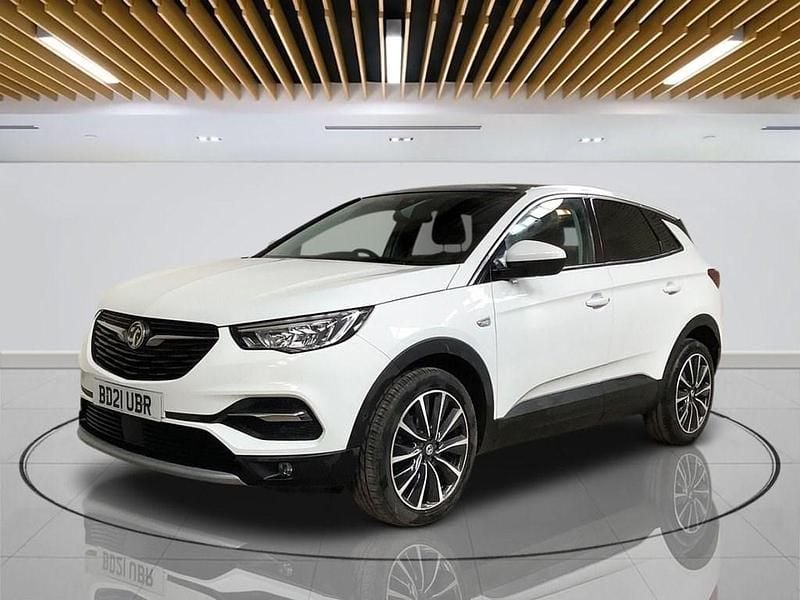 Used Vauxhall Grandland X Elite 130 HP (95 kW) 2021 White SUV