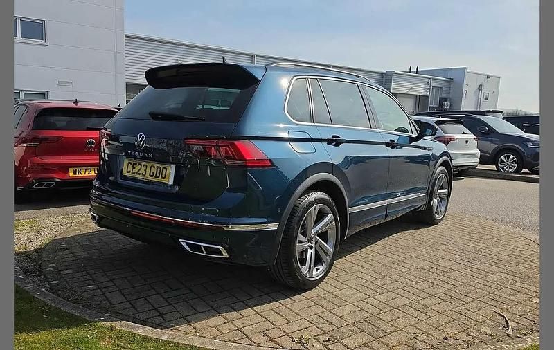 Used VW Tiguan R-line Edition 150 HP (110 kW) 2023 Blue SUV